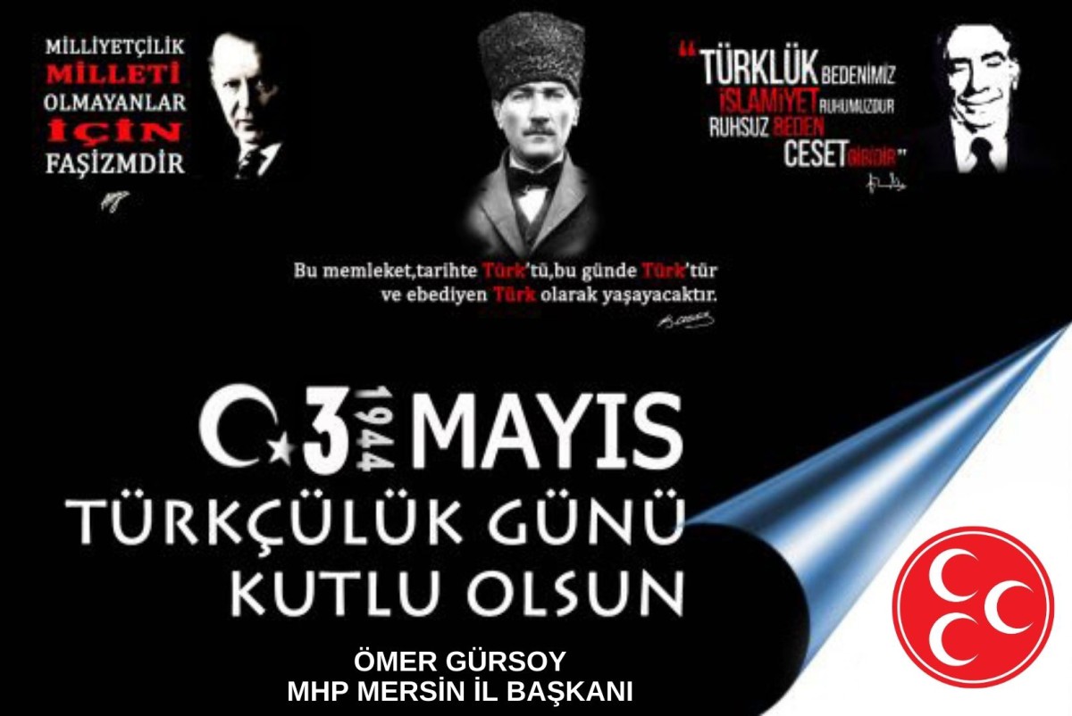 Başkan Ömer Gürsoy Türkçülük Bir Bayrak Gibidir