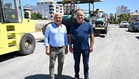 Mersin Büyükşehir Belediyesi’nden Anamur’da Asfalt ve Kaldırım Hamlesi – Mersin Halk Haber