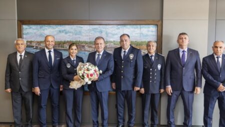 ZABITA TEŞKİLATI’NDAN BAŞKAN SEÇER’E ZİYARET – Mersin Halk Haber