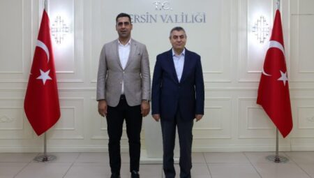 Kulüp Başkanımız Servet Özdemir ve Yönetim Kurulu Üyelerimiz, Mersin Valimiz Sayın Atilla Toros’u makamında ziyaret etti