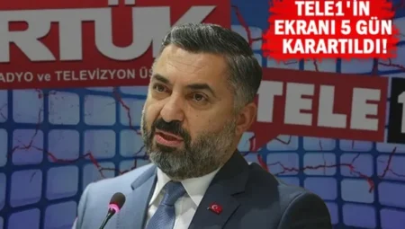 RTÜK Başkanı Şahin’den Tele1’e sert tepki! “Bu bir algı operasyonu…” – Mersin Halk Haber
