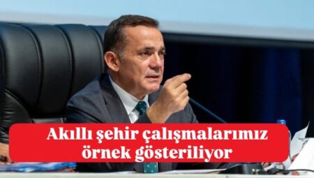 Başkan Özyiğit, “Akıllı şehir çalışmalarımız örnek gösteriliyor” – Mersin Halk Haber