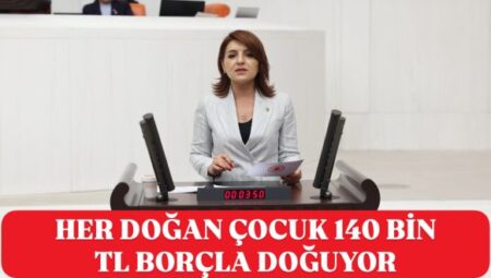 “Saray borçlanıyor, millet bedel ödüyor” – Mersin Halk Haber
