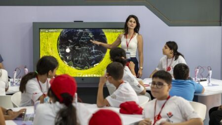 MERCAN 100. YIL İKLİM VE ÇEVRE BİLİM MERKEZİ’NDE ÖZEL ÖĞRENCİLER İÇİN BİLİM YOLCULUĞU – Mersin Halk Haber