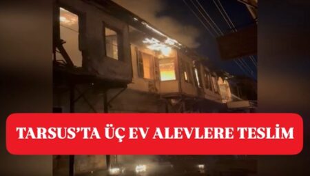 TARSUS’TAKİ YANGIN KONTROL ALTINA ALINDI – Mersin Halk Haber