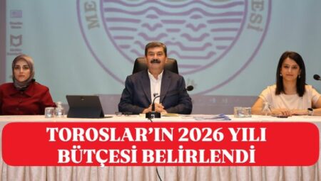 BAŞKAN YILDIZ, “2026 BÜTÇEMİZ İLÇEMİZE HAYIRLI OLSUN” – Mersin Halk Haber