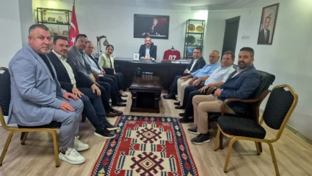 AGF’den Kemer Kaymakamı Solmaz’a Ziyaret