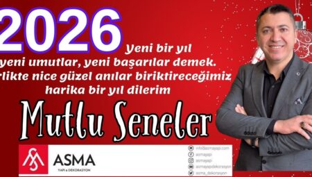 HÜSEYİN ASMA, YENİ YIL MESAJI