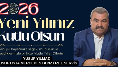 YUSUF YILMAZ, YENİ YIL KUTLAMA MESAJI
