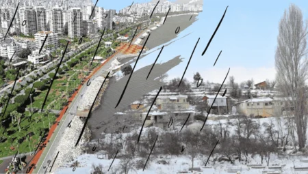 Mersin’in Merkezinde Yağmur, Yükseklerinde Kar Yağıyor