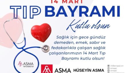Hüseyin Asma 14 Mart Tıp Bayramını Kutladı